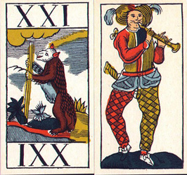 Danske Dyretarot (Tarocco degli animali Bavarese), Mayers Jean Friderich (1752-1783), ristampa Hagensen & Sørensen per Ouroboros, 1978, Onori